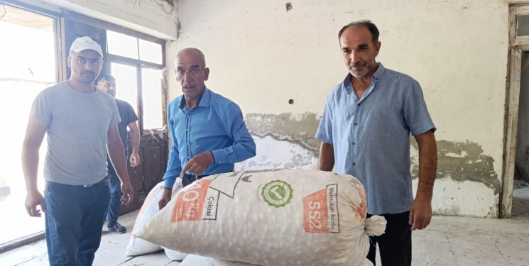 Balakəndə yaş barama tədarükünə başlanılmışdır
