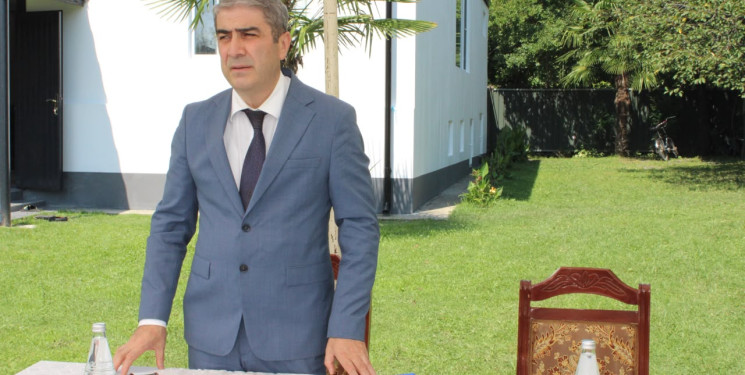 Balakən Rayon İcra Hakimiyyətinin başçısı Natiq Ağayev sakinlərlə görüşüb