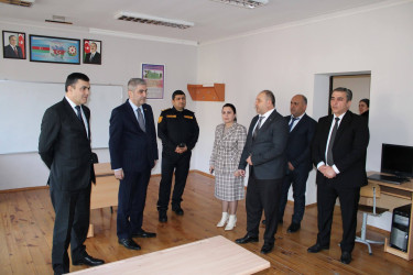 Balakən Rayon İcra Hakimiyyətinin başçısı Natiq Ağayev rayon İnteqrasiya təlimli internat tipli gimnaziyanı ziyarət edib.