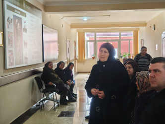 Balakən Rayon İcra Hakimiyyətinin başçısı Natiq Ağayev növbəti səyyar qəbulunu Şambul kəndində keçirib