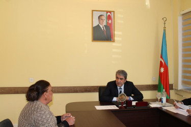 Balakən Rayon İcra Hakimiyyətinin başçısı Natiq Ağayev 13 may 2026-cı il tarixində vətəndaş qəbulu keçirib
