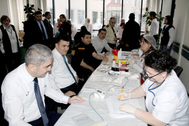 Balakəndə qanvermə aksiyası keçirilib