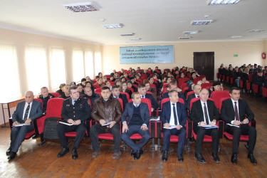 Balakən Rayon İcra Hakimiyyətinin başçısı Natiq Ağayev İtitala kəndində sakinlərlə görüşüb