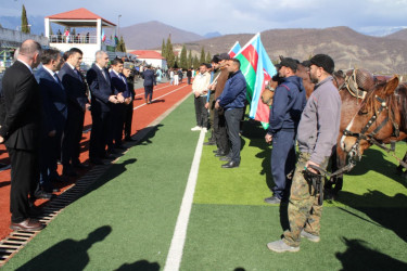 Bədən Tərbiyəsi və İdman Günü münasibətilə keçirilən Balakən məktəblilərinin Spartakiadasının açılışı olub