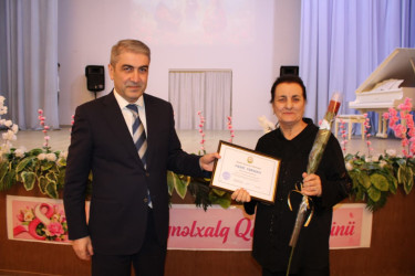 Balakəndə 8 Mart - Beynəlxalq Qadınlar Günü ərəfəsində şəhid ailələri ilə görüş keçirilib