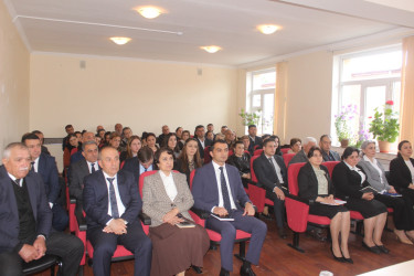 Balakən RİH-in başçısı İslam Rzayev  növbəti vətəndaş qəbulunu Katex kəndində keçirib