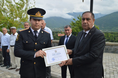 Balakəndə Polis Günü qeyd olunub