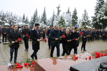 Balakən rayonunda 20 Yanvar şəhidlərinin xatirəsi anılıb