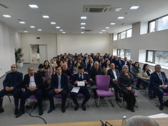 “Ümummilli Lider Heydər Əliyev müstəqil Azərbaycan Konstitusiyasının müəllifidir” mövzusunda  konfrans keçirilib