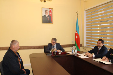 Balakən Rayon İcra Hakimiyyətinin başçısı Natiq Ağayev 08 aprel 2026-cı il tarixində vətəndaş qəbulu keçirib
