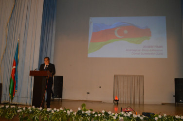 Balakən rayonunda Dövlət Suverenliyi Günü qeyd edilib
