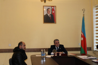 Balakən Rayon İcra Hakimiyyətinin başçısı Natiq Ağayev 14 yanvar 2026-cı il tarixində vətəndaş qəbulu keçirib