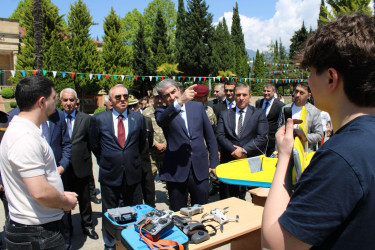 Balakəndə Ümummilli Lider Heydər Əliyevin anadan  olmasının 103-cü ildönümü qeyd edilib