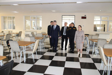 Balakən Rayon İcra Hakimiyyətinin başçısı Natiq Ağayev rayon İnteqrasiya təlimli internat tipli gimnaziyanı ziyarət edib.