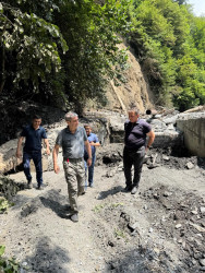 Balakən Rayon İcra Hakimiyyətinin başçısı sel nəticəsində ciddi ziyan dəymiş içməli su mənbələrinə baxış keçirib.