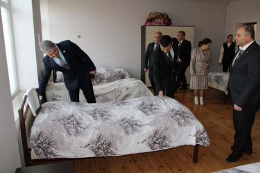 Balakən Rayon İcra Hakimiyyətinin başçısı Natiq Ağayev rayon İnteqrasiya təlimli internat tipli gimnaziyanı ziyarət edib.