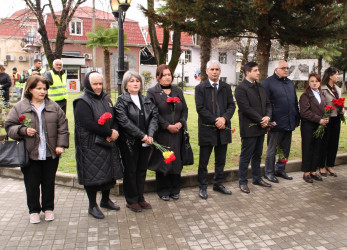 Balakəndə 31 Mart soyqırımı qurbanlarının xatirəsi anılıb