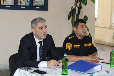 Balakən Rayon İcra Hakimiyyətinin başçısı növbəti səyyar qəbulu Cederovtala kəndində keçirib