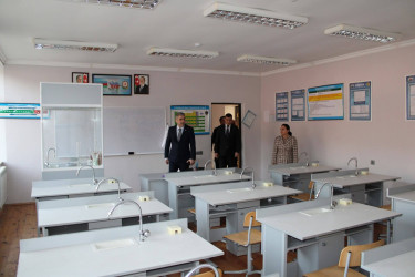 Balakən Rayon İcra Hakimiyyətinin başçısı Natiq Ağayev rayon İnteqrasiya təlimli internat tipli gimnaziyanı ziyarət edib.