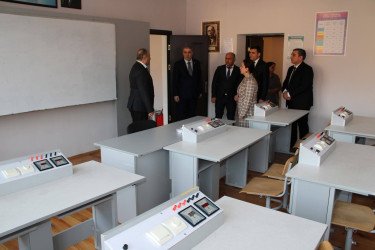 Balakən Rayon İcra Hakimiyyətinin başçısı Natiq Ağayev rayon İnteqrasiya təlimli internat tipli gimnaziyanı ziyarət edib.