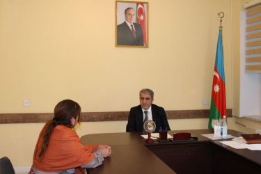 Balakən Rayon İcra Hakimiyyətinin başçısı Natiq Ağayev 03 iyun 2026-cı il tarixində vətəndaş qəbulu keçirib.