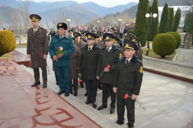 Balakəndə Ümummilli Lider Heydər Əliyevin xatirəsi ehtiramla yad edilib