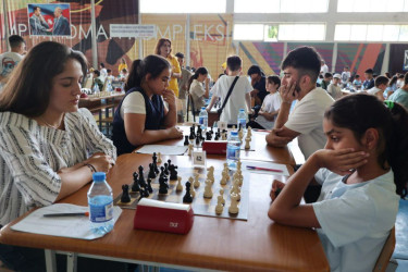 Yeniyetmələr arasında Respublika Şahmat Olimpiadasının açılışı olub
