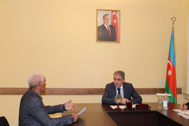 Balakən Rayon İcra Hakimiyyətinin başçısı Natiq Ağayev 21 oktyabr 2026-cı il tarixində vətəndaş qəbulu keçirib.